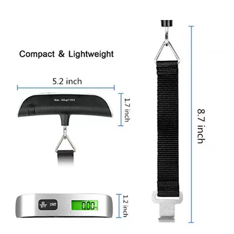 TravelGuard Luggage Scale — Never Pay Overweight Fees Again