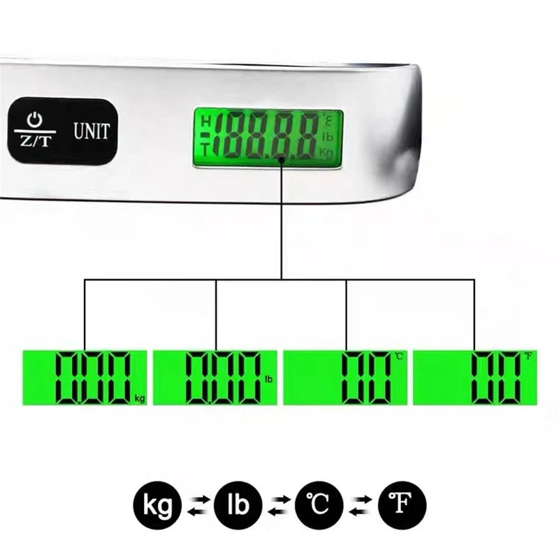 TravelGuard Luggage Scale — Never Pay Overweight Fees Again
