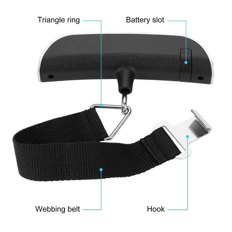 TravelGuard Luggage Scale — Never Pay Overweight Fees Again