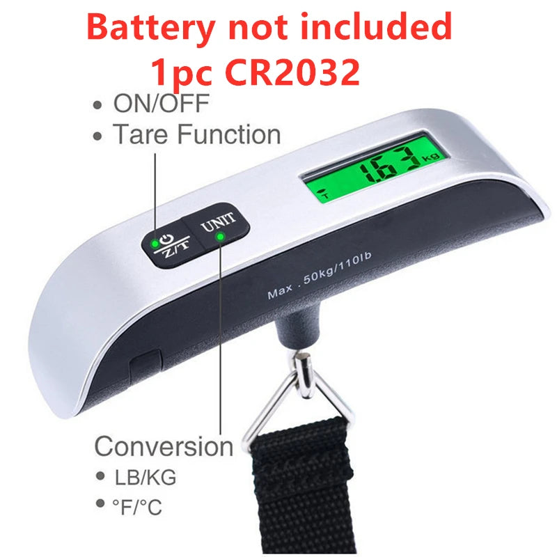 TravelGuard Luggage Scale — Never Pay Overweight Fees Again